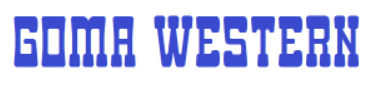 Goma Western Font
