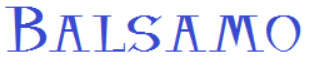 Balsamo Font