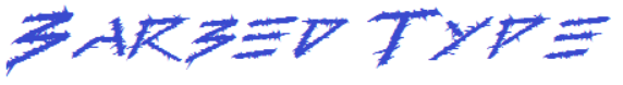 Barbed Type Font