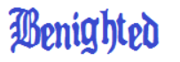 Benighted Font