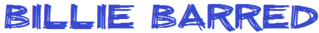 Billie Barred Font