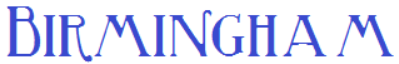 Birmingham Font