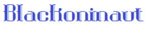 Blackoninaut Font