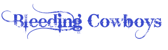 Bleding Cowboys Font