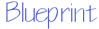Blueprint Font