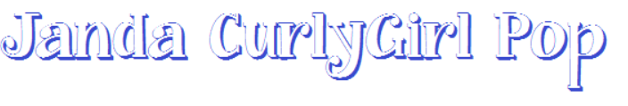JandaCurlyGirlPopFont